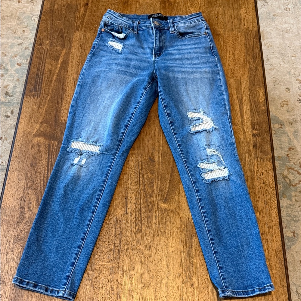 Judy Blue Distressed Jeans